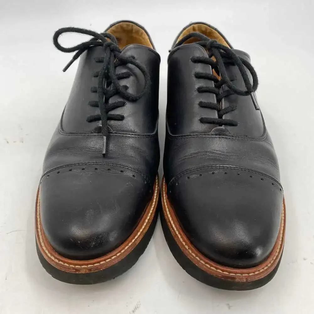 Samuel Hubbard Black Cap Toe Oxfords | Size 9